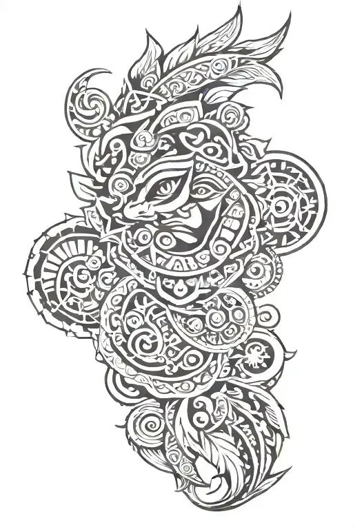 Kerala And Indian And Maori For Men