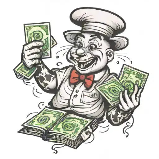 Dough Boy With Money