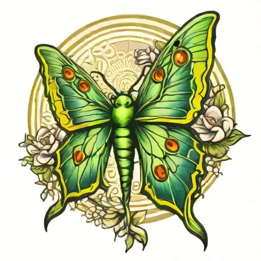 Luna Moth Wicca