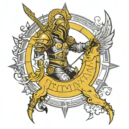 Testament Of Aiolos Zodiac Golden Knights