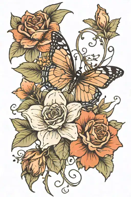 November And July Birth Flower