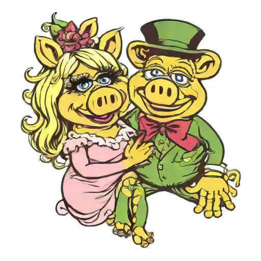 Miss Piggy And Kermit The Frog Reverse Sexes