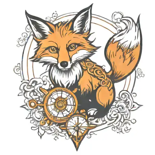 Fox And Compass