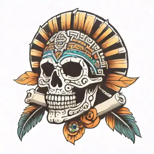 Aztec Skull