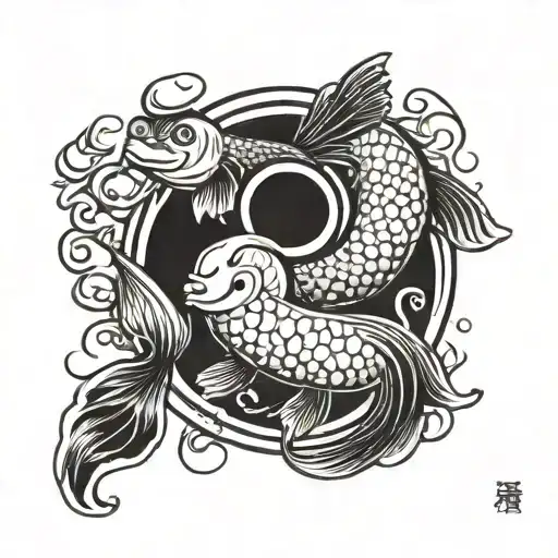 Kio Fish Yin Yang