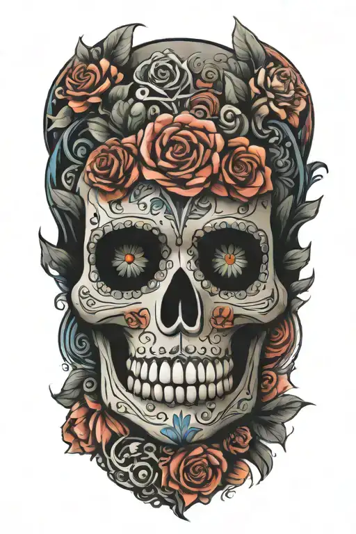 Day Of The Dead Psychedelic Interpretation
