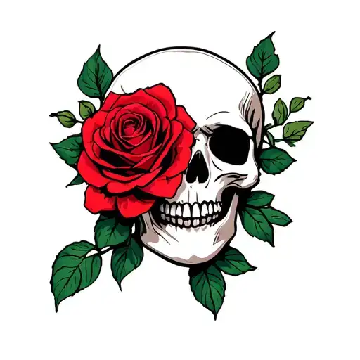 Skull And Rose Red
