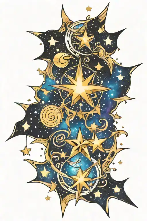 Stars Galaxy Filled With Stars