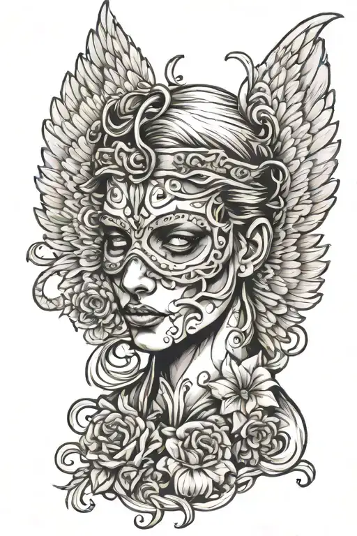 Angel Blindfolded Snub Nose