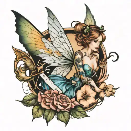 Fairy With Letter A