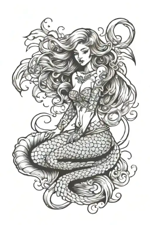 Mermaid Sitting