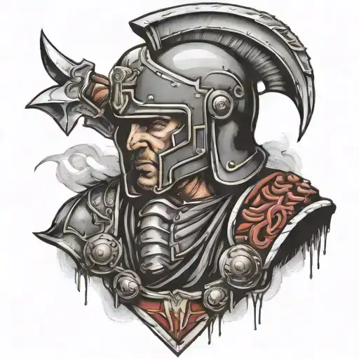 Roman Gladiator Survivng A Brain Tumor