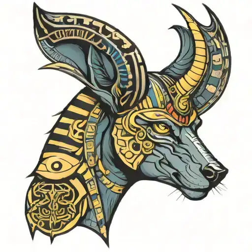 Egyptian God Anubis