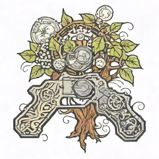 Glock And Money Tree Growing