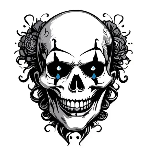 Die Skull Clown