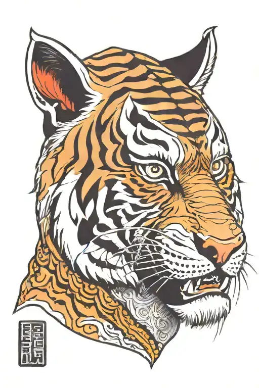 Tiger Japan Mask
