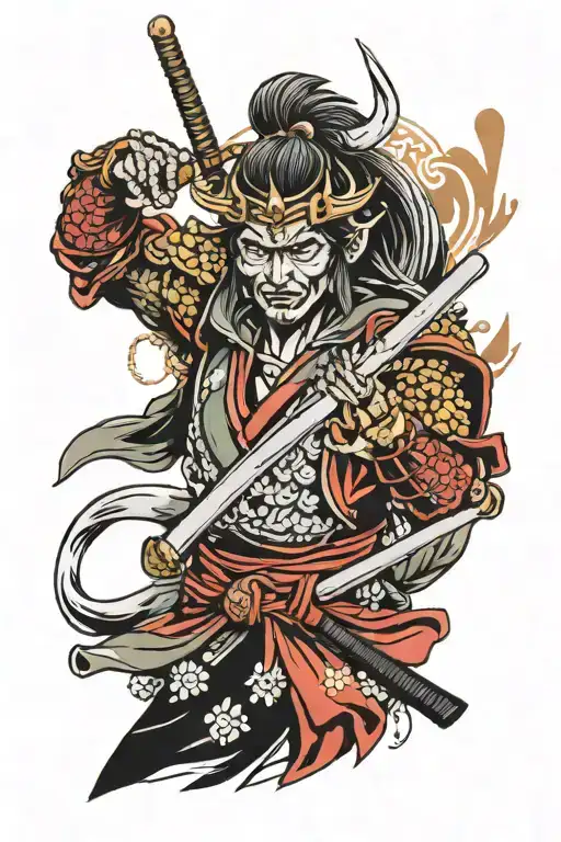 Samurai Colours Tattoos Based