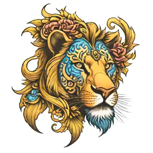 Lion Blue Eyes With The Last Name Shergill