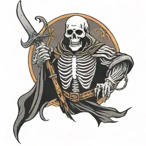 Not Feared Of The Reaper Holding