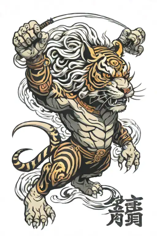 Japanese Oni Tiger Air