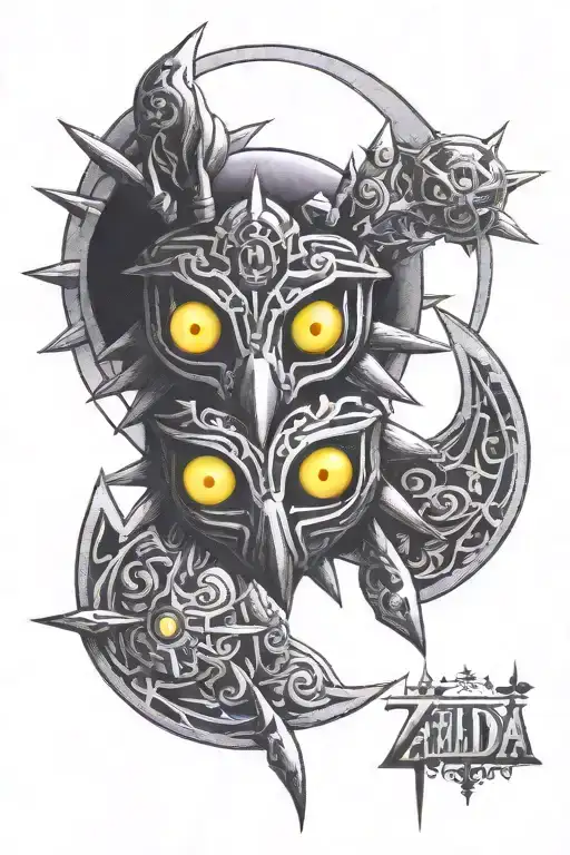 Legend Of Zelda Majora Mask Moon