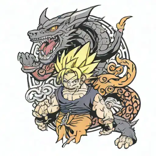 Naruto And Dragon Ball Z