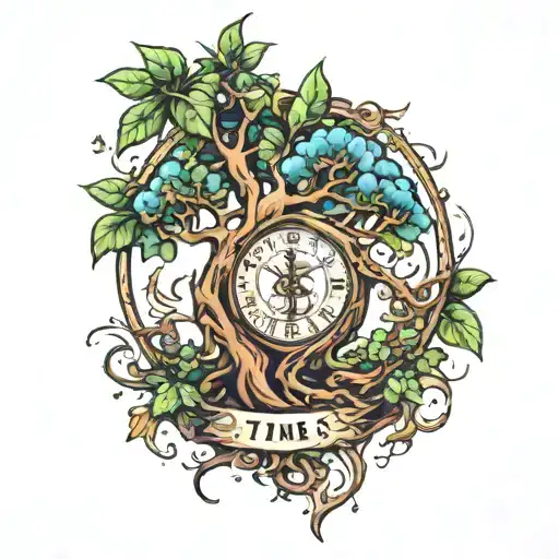 Time Is Money Tree Growing