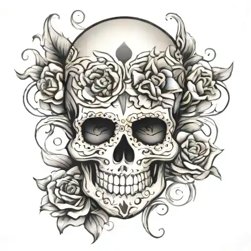 Sugar Skull Soft Shading