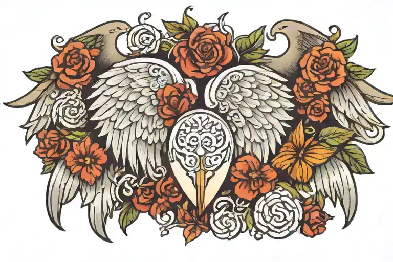 Angel Wings And Date