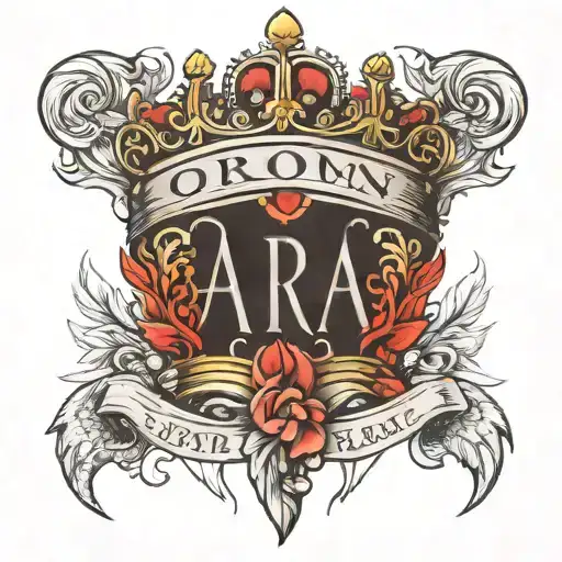 The Crown Of The Kingdom With The Name Of Arya