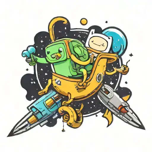 Adventure Time In Space