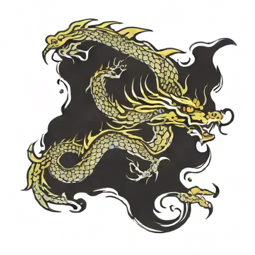 Chinese Dragon Emerging