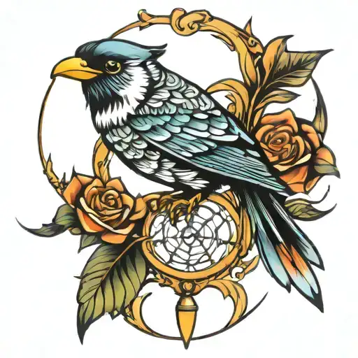 Phionix Bird Gymetrical