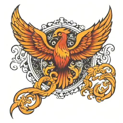 Phoenix Arm Band