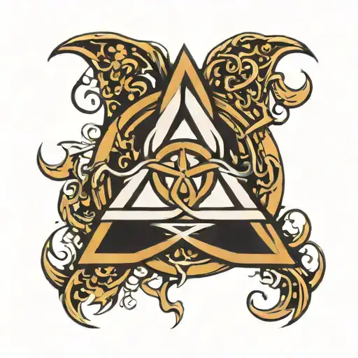 Trinity Symbol Made With D's