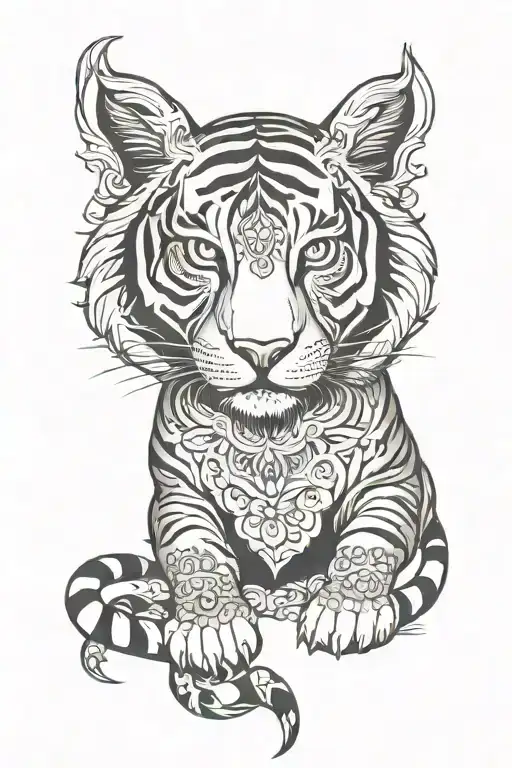 Mandala Tiger
