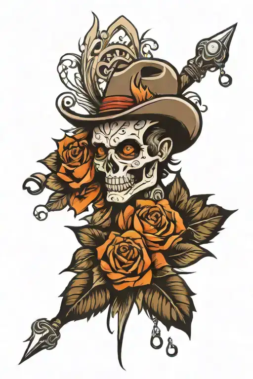 Western Style Tattoo