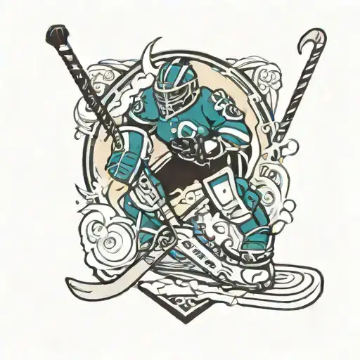 Scorpio And Leo Ice Hockey