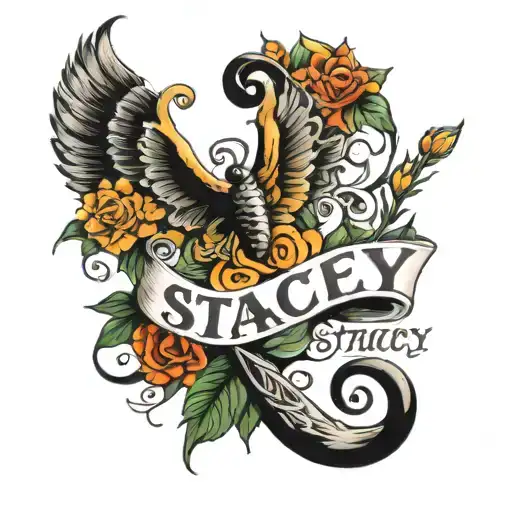 Just The Name Stacey With The Date 05-13-1998