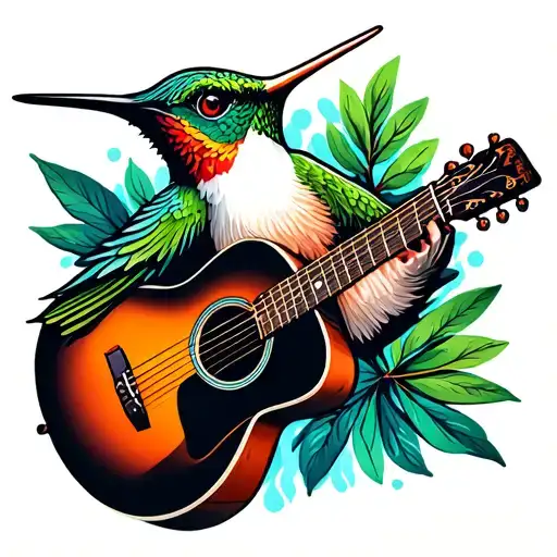 Hummingbird Acoustic Guitsty