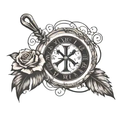 Circular Roman Numerals