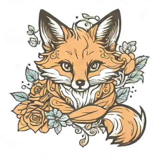 Cute Kawaii Fox