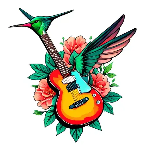 Hummingbird Sciatic Guitar