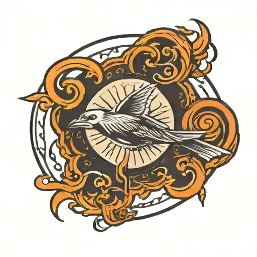 The Word Godspeed In A Circle