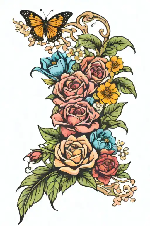 Birth Month Flower Bouquet