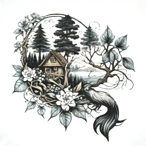 Connection Nature Scene