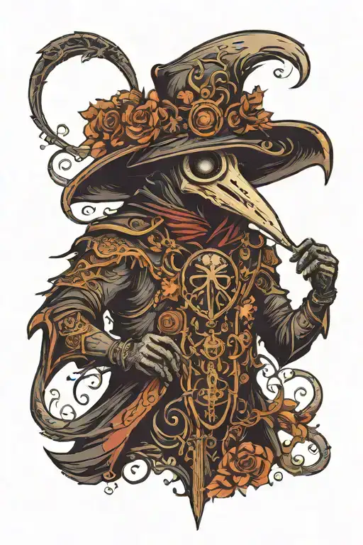 Plague Doctor Full Body