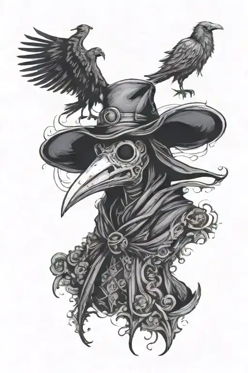 Plague Doctor Full Body