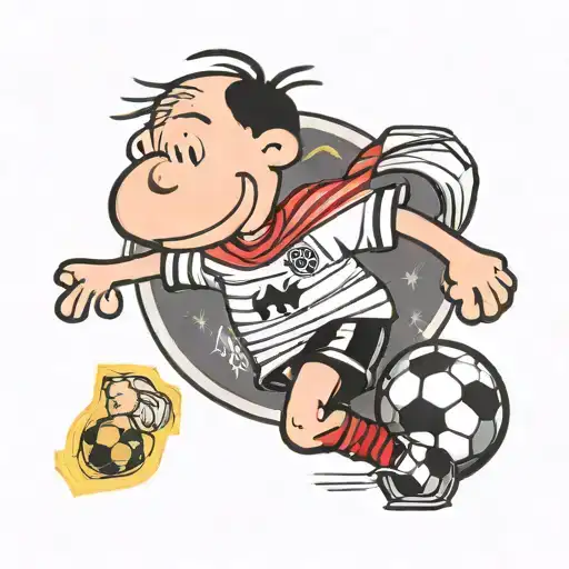 Linus From The Peanuts With Soccer Jersey