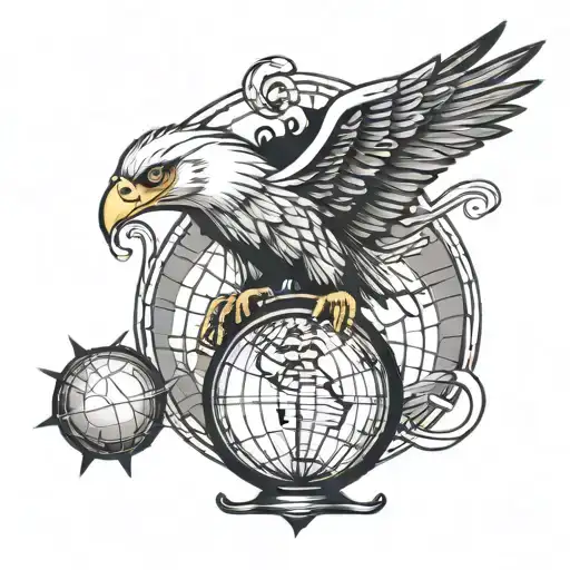 American Eagle And Globe